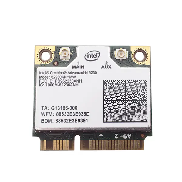 Nová síťová karta pro Atheros AR9382 AR5BHB116 half MINI PCI-E 2,4GHz 300Mbps Wireless Card pro notebook Dell Acer Asus Tobashi