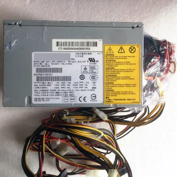 Pro serverový zdroj HP ML150G6 ML330G6 466610-001 519742-001 385W