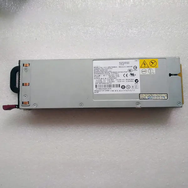 700W serverový zdroj napájení pro HP DL360G5 DL365 411076-001 393527-001 412211-001