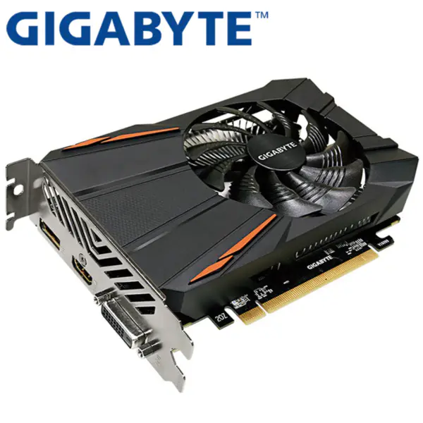GIGABYTE Grafická karta RX 560 4GB 128Bit GDDR5 Grafické karty pro AMD RX 500 series VGA Cards RX560 Used DisplayPort HDMI DVI