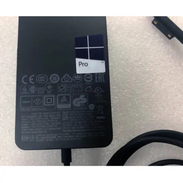 Pro nabíječku napájecího adaptéru Microsoft Surface Pro 4 60W 15V-4A 1706