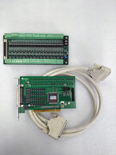 Řídicí karta IOC-0640 IO společnosti Leadshine s kabelovou svorkovnicí ACC0640