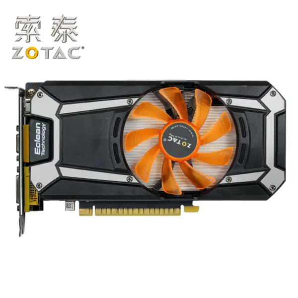 ZOTAC Grafická karta GeForce GTX750Ti-2GD5 Thunder PA / PB / PC 128Bit GBDR5 Grafické karty GTX750Ti GTX 750Ti 2GB Hdmi Dvi VGA Used