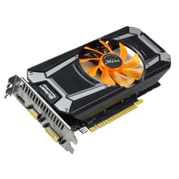 ZOTAC Grafická karta GeForce GTX750Ti-2GD5 Thunder PA / PB / PC 128Bit GBDR5 Grafické karty GTX750Ti GTX 750Ti 2GB Hdmi Dvi VGA Used