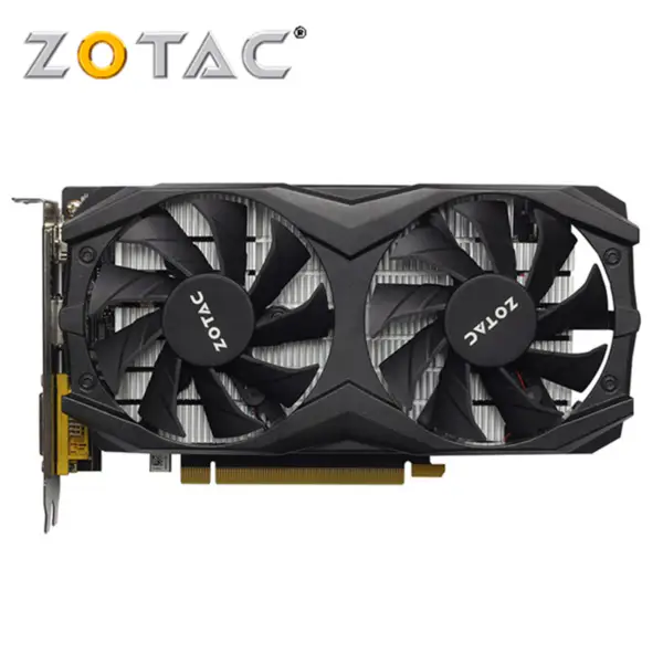 ZOTAC GTX 1050Ti 4G DRD5 Destroyer OC Grafická karta GPU GTX1050 Ti 4GB Mapa pro GeForce GTX1050Ti Přetaktování 128bitová grafická karta Použité zboží