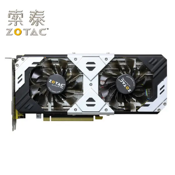 ZOTAC GTX 960 4GB GPU Grafické karty GeForce GTX960-4GD5 Mapa 128bit PCI-E Grafická karta pro nVIDIA GM206 4GD5 HDMI Použité