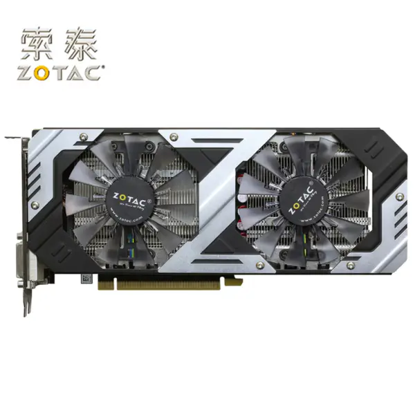 ZOTAC GTX 960 4GB GPU Grafické karty GeForce GTX960-4GD5 Mapa 128bit PCI-E Grafická karta pro nVIDIA GM206 4GD5 HDMI Použité