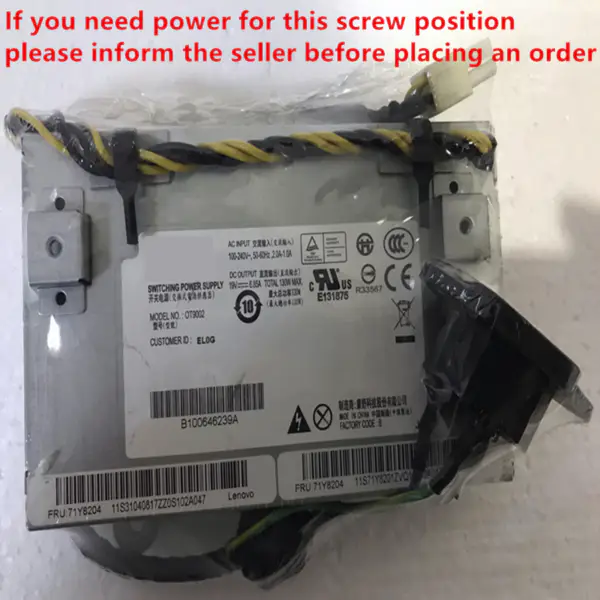Zdroj napájení pro Lenovo A7000 A7100 S300 S302 130W napájecí zdroj CPB09-007A HKF1301-3B H109R Y664P ADP-130BF B OT9002