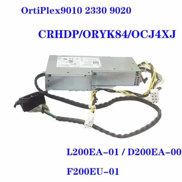 Zdroj napájení pro Dell 9010 9020 2330 200W napájecí zdroj L200EA-01 L200EA-00 F200EU-01 D200EU-00 D200EA-00 F200EA-01 VVN0X CRHDP RYK84