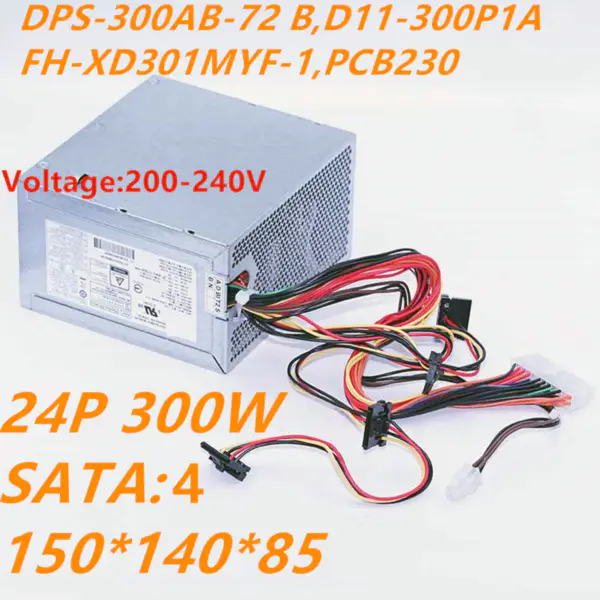 Zdroj napájení pro HP 285 570 480 400 498 600 800 G1G2 G3 G4 300W napájecí zdroj DPS-300AB-72 B D11-300P1A FH-XD301MYF-1 PCB230 PCB130