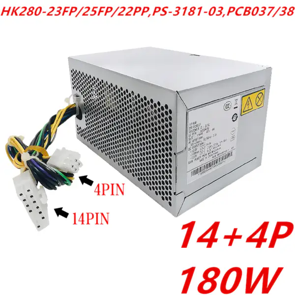 Lenovo Q77 A75 H5050 T530 M4500 4600 6800 14pinový 180W napájecí zdroj HK280-23FP PS-3181-03 PS-3181-01 PCB037