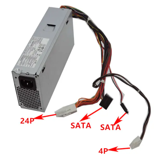 Napájecí zdroj pro HP S5 Pro S3330 Pavilion S400 270W Napájecí zdroj PCA227 PCA322 PS-6271-7/9 FH-ZD271MGR DPS-220AB-6A PCA222