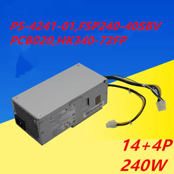 Zdroj napájení pro Lenovo H3050 77 B75 73 83 92P 14Pin 240W napájecí zdroj PS-4241-01 PS-4241-02 FSP240-40SBV PCB020 HK340-72FP