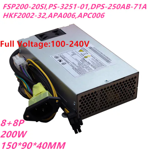 Zdroj napájení pro Lenovo B320 B545 540 B325r1 8Pin 200W napájecí zdroj FSP200-20SI PS-3251-01 DPS-250AB-71A HKF2002-32 APA006 APC006