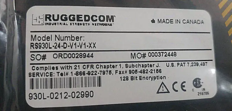 Siemens RS930L-24-D-V1-V1-XX