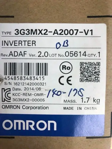 Omron 3G3MX2-A2007-V1