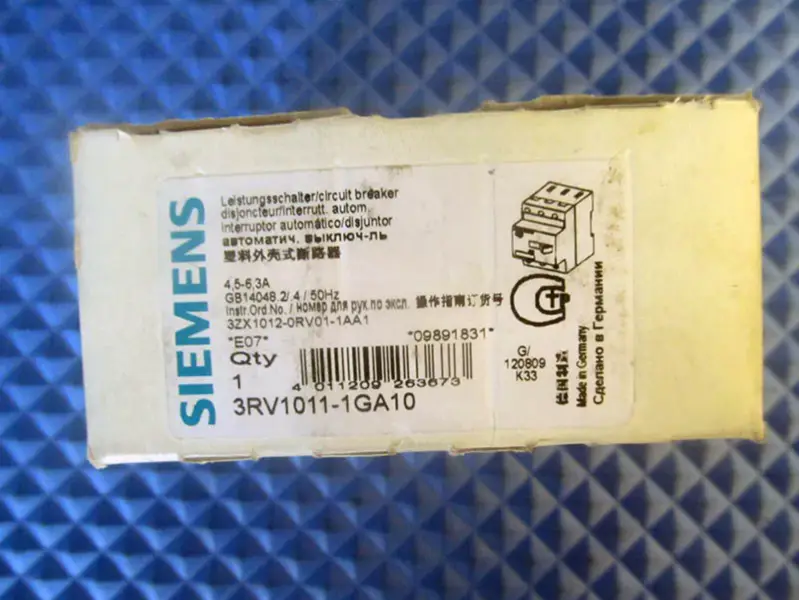 Siemens 3RV1011-1GA10