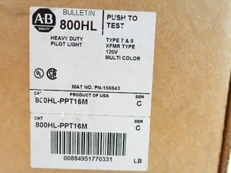 Allen-Bradley 800HL-PPT16M