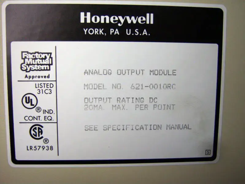Honeywell 621-0010-ARC