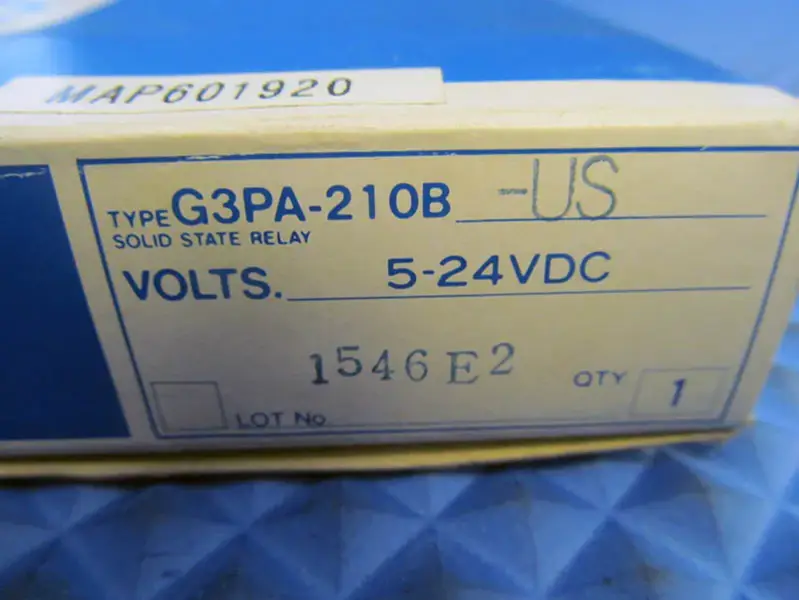 Omron G3PA-210B-US