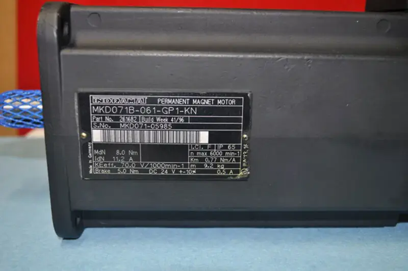 REXROTH INDRAMAT MKD071B-061-GP1-KN