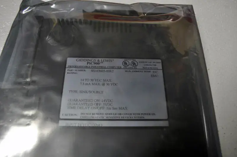 GIDDINGS & LEWIS 502-03605-00R2