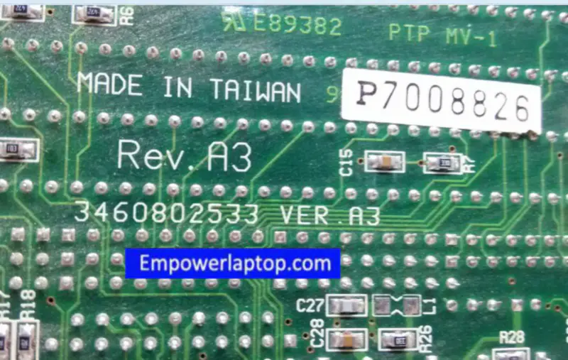 3460802533 VER:A3 P7008826 486 Průmyslová základní deska