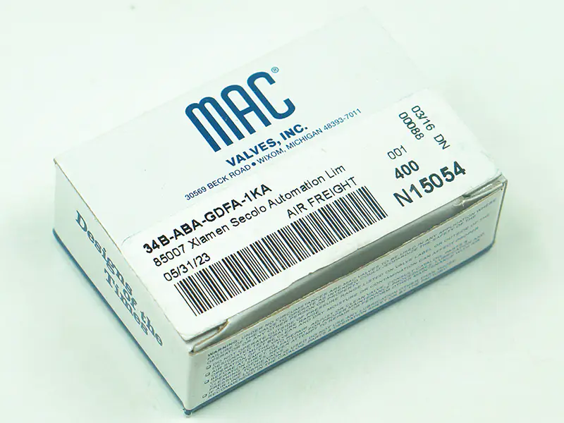 MAC 34B-ABA-GDFA-1KA Elektromagnetický ventil