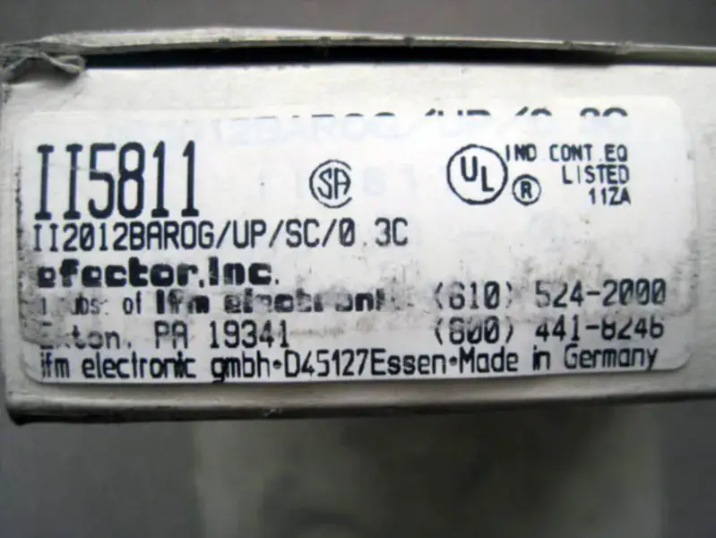 EFECTOR II5811