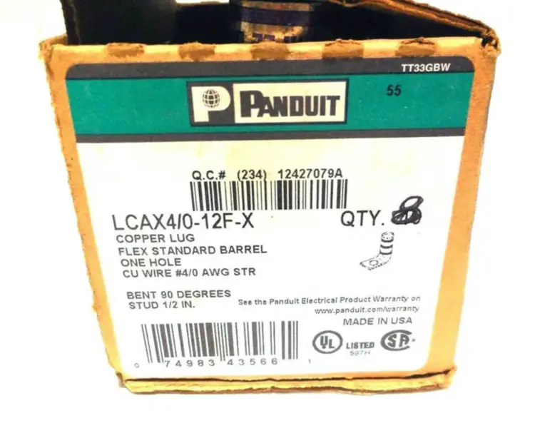 PANDUIT LCAX4/0-12F-X