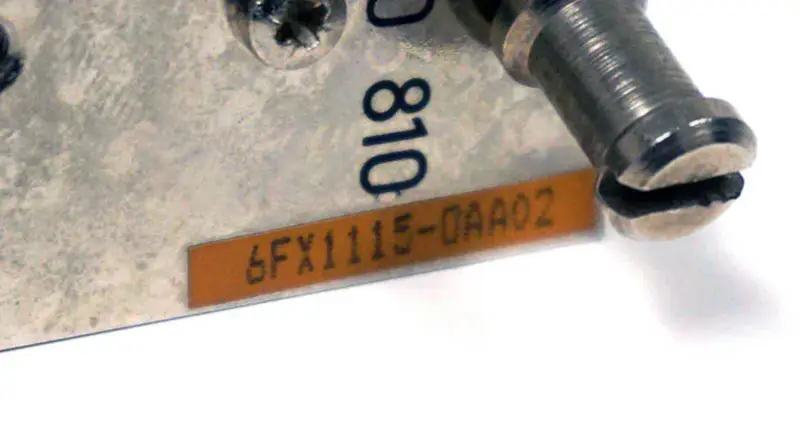 SIEMENS 6FX1115-0AA02