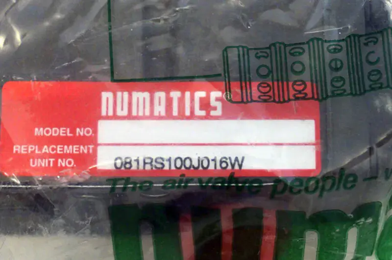 NUMATICS 081RS100J016W