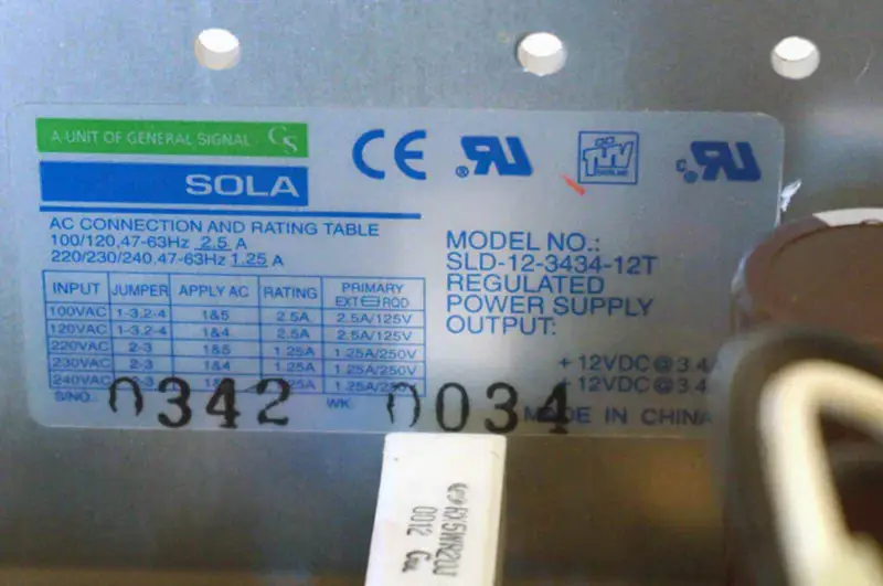 SOLA SLD-12-3434-12T