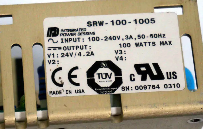 INTEGROVANÝ NAPÁJECÍ ZDROJ SRW-100-1005