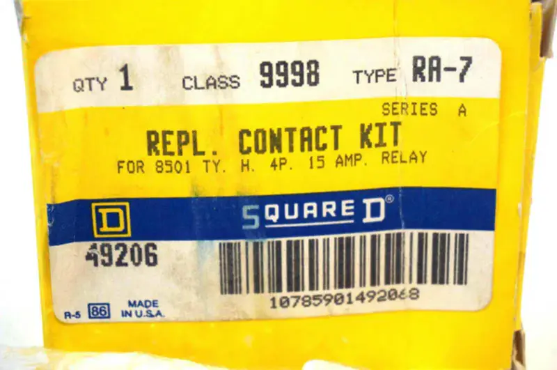 SQUARE D 9998-RA-7