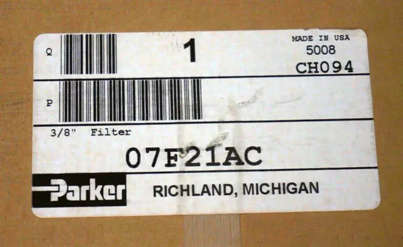 PARKER 07F21AC