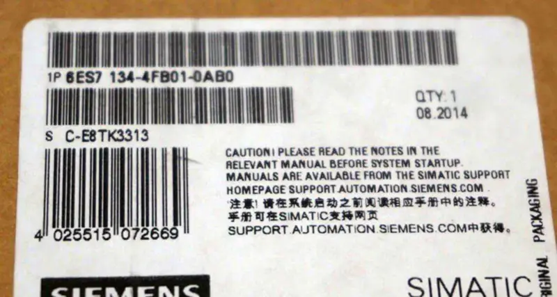 Siemens 6ES7-134-4FB01-0AB0