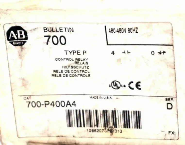 Allen-Bradley 700-P400A4