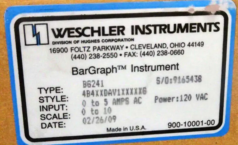 WESCHLER BG241