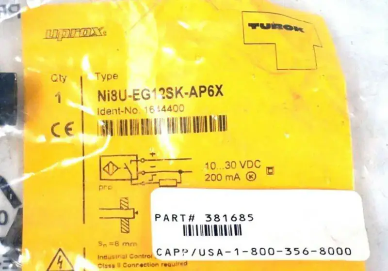 TURCK NI8U-EG12SK-AP6X