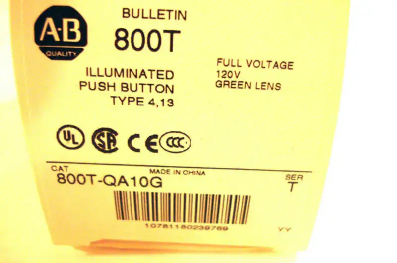 Allen-Bradley 800T-QA10G