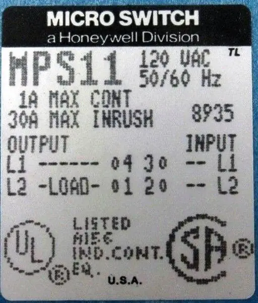 HONEYWELL MPS11