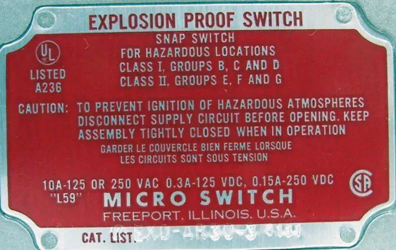 MIKROSPÍNAČ EXD-AR30-3