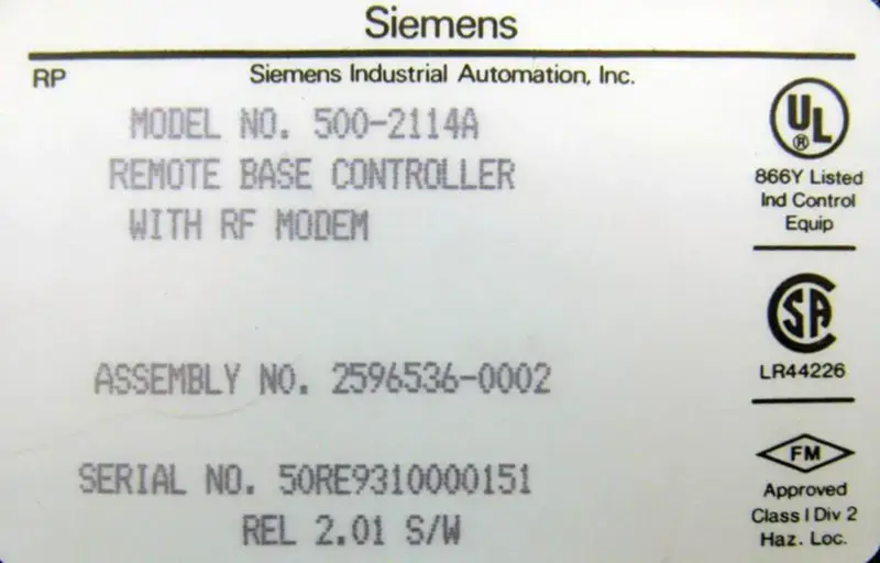 Modul PLC Siemens 500-2114A