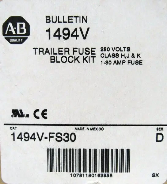 Allen-Bradley 1494V-FS30