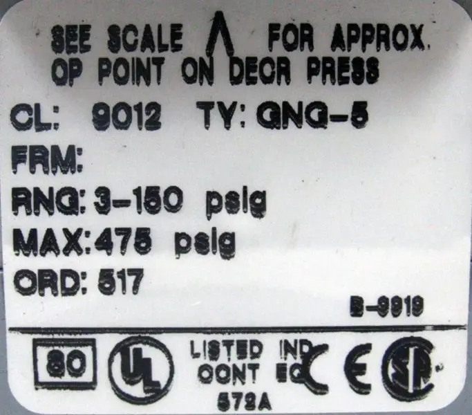 SQUARE D 9012-GNG-5