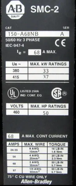 Allen-Bradley 150-A68NB