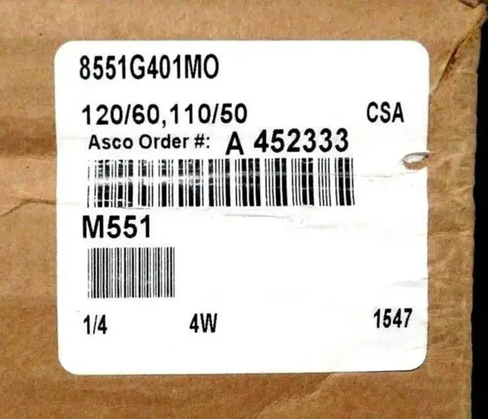 ASCO 8551G401MO