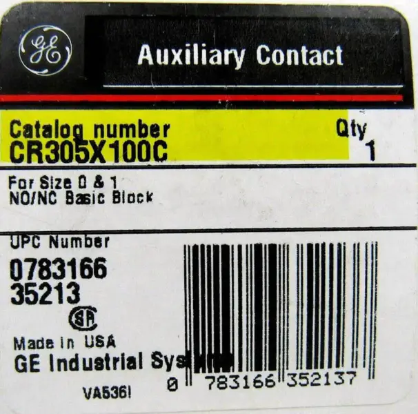 GENERAL ELECTRIC CR305X100C