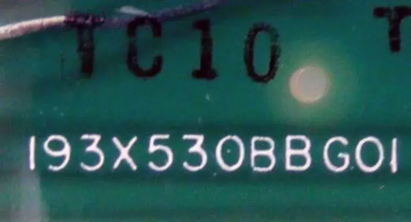 GENERAL ELECTRIC 193X530BBG01